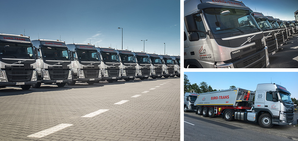 Pierwsze pojazdy Volvo Trucks w ponad piętnastoletniej historii firmy EURO-TRANS !