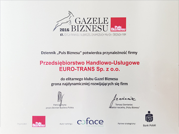 przyznawany przez Centrum Badania Opinii Klientów