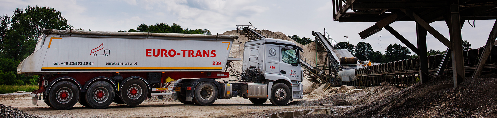 Transportation of aggregates